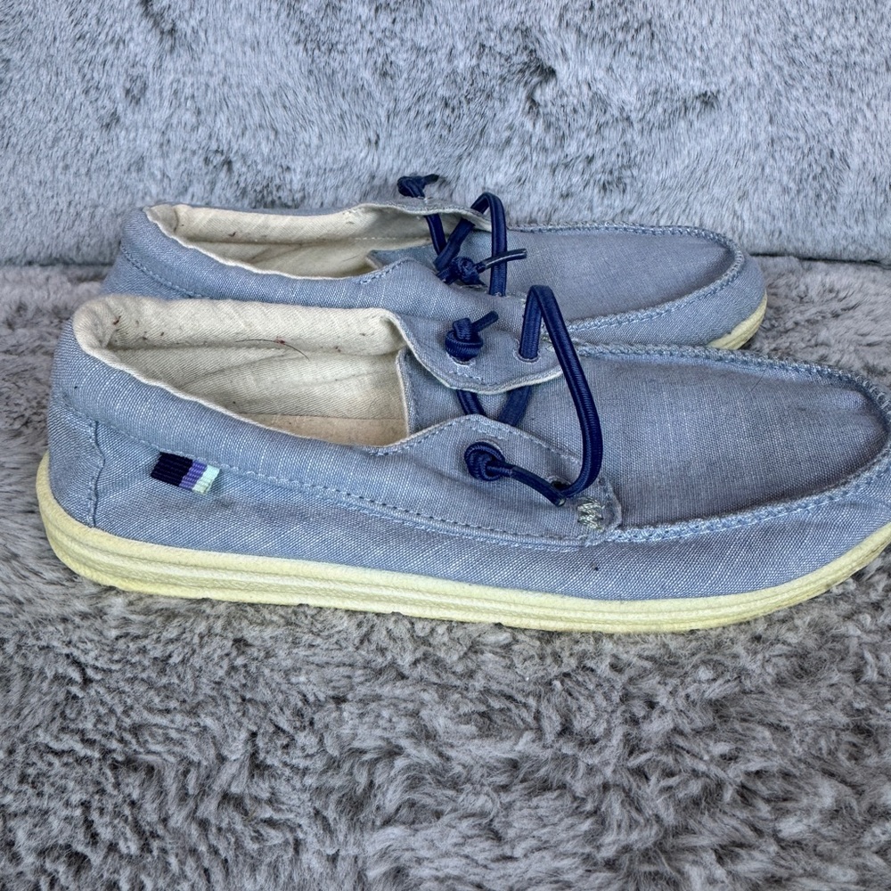 Cat & Jack Gray Casual Shoes- Sz 2 - Picture 2 of 5
